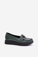 Mokasyny Model Zazoo 10141 Dark Green - Step in style Step in style Mokasyny Model Zazoo 10141 Dark Green - Step in style Step in style