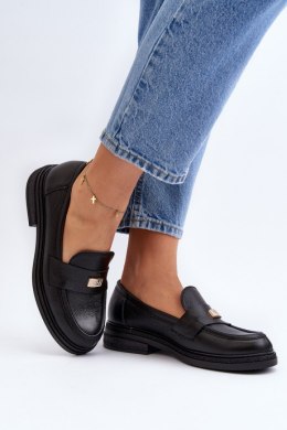 Mokasyny Model Zazoo 20165 Black - Step in style Step in style