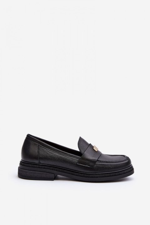 Mokasyny Model Zazoo 20165 Black - Step in style Step in style Mokasyny Model Zazoo 20165 Black - Step in style Step in style