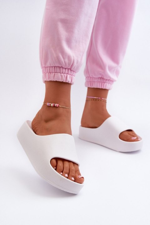 Sandał Klapki Model Airaplea 24SD19-7564 White - Step in style Step in style Sandał Klapki Model Airaplea 24SD19-7564 White - Step in style Step in style