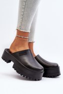 Sandał Klapki Model Big Star NN274014 Black - Step in style Step in style Sandał Klapki Model Big Star NN274014 Black - Step in style Step in style