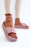 Sandał Klapki Model Big Star NN274A663 Pink - Step in style Step in style Sandał Klapki Model Big Star NN274A663 Pink - Step in style Step in style
