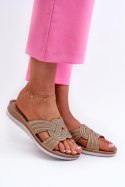 Sandał Klapki Model Inblu BV000037 Beige - Step in style Step in style Sandał Klapki Model Inblu BV000037 Beige - Step in style Step in style
