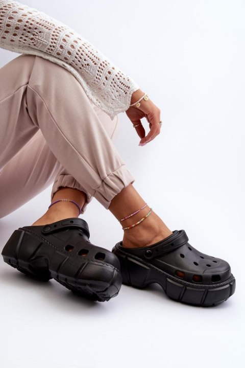 Sandał Klapki Model Witima D205 Black - Step in style Step in style Sandał Klapki Model Witima D205 Black - Step in style Step in style