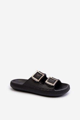 Sandał Klapki Model Zaxy LL285088 Black - Step in style Step in style