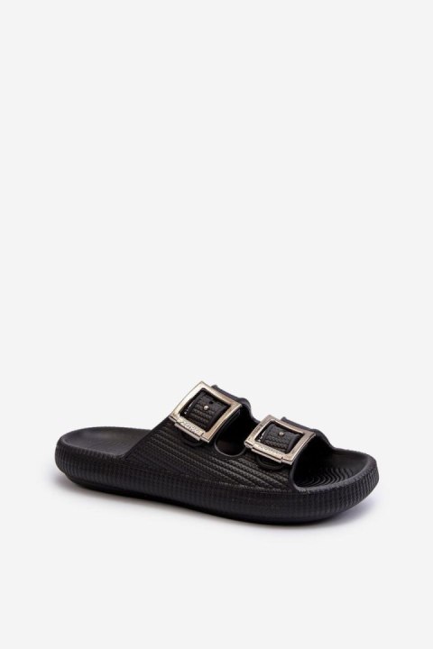 Sandał Klapki Model Zaxy LL285088 Black - Step in style Step in style Sandał Klapki Model Zaxy LL285088 Black - Step in style Step in style