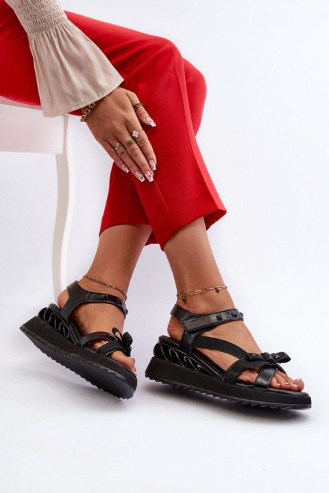 Sandały Model DA CR956 Black - Step in style Step in style Sandały Model DA CR956 Black - Step in style Step in style