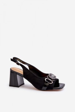 Sandały Model DA MR38-659 Black - Step in style Step in style