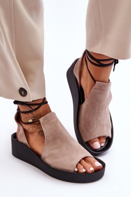 Sandały Model Nicole 2743/042 Beige - Step in style Step in style