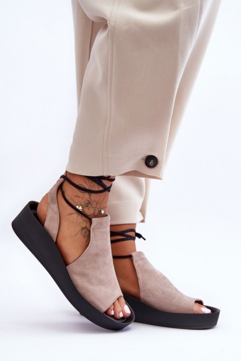 Sandały Model Nicole 2743/042 Beige - Step in style Step in style Sandały Model Nicole 2743/042 Beige - Step in style Step in style