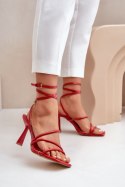 Sandały Model Saredi JRX2308 Red - Step in style Step in style Sandały Model Saredi JRX2308 Red - Step in style Step in style