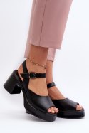 Sandały Model Vinceza 66627 Black - Step in style Step in style Sandały Model Vinceza 66627 Black - Step in style Step in style