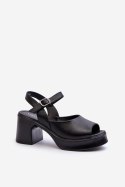 Sandały Model Vinceza 66627 Black - Step in style Step in style Sandały Model Vinceza 66627 Black - Step in style Step in style
