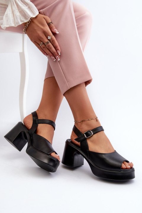 Sandały Model Vinceza 66627 Black - Step in style Step in style Sandały Model Vinceza 66627 Black - Step in style Step in style