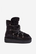Śniegowce Model D.Franklin DFSH370004 Black - Step in style Step in style Śniegowce Model D.Franklin DFSH370004 Black - Step in style Step in style