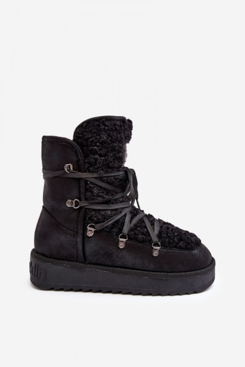 Śniegowce Model D.Franklin DFSH370004 Black - Step in style Step in style Śniegowce Model D.Franklin DFSH370004 Black - Step in style Step in style