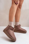 Śniegowce Model D.Franklin DFSH370010 Taupe - Step in style Step in style Śniegowce Model D.Franklin DFSH370010 Taupe - Step in style Step in style