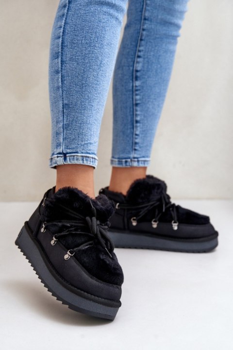 Śniegowce Model D.Franklin DFSH370011 Black - Step in style Step in style Śniegowce Model D.Franklin DFSH370011 Black - Step in style Step in style