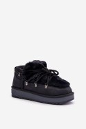 Śniegowce Model D.Franklin DFSH370011 Black - Step in style Step in style Śniegowce Model D.Franklin DFSH370011 Black - Step in style Step in style