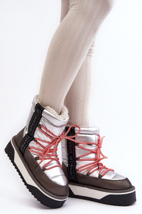 Śniegowce Model D.Franklin DFSH371006 Silver - Step in style Step in style Śniegowce Model D.Franklin DFSH371006 Silver - Step in style Step in style