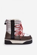 Śniegowce Model D.Franklin DFSH371006 Silver - Step in style Step in style Śniegowce Model D.Franklin DFSH371006 Silver - Step in style Step in style