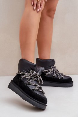 Śniegowce Model D.Franklin DFSH375003 Black - Step in style Step in style