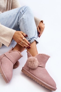 Śniegowce Model Eraclio W8006 Pink - Step in style Step in style
