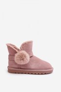 Śniegowce Model Eraclio W8006 Pink - Step in style Step in style Śniegowce Model Eraclio W8006 Pink - Step in style Step in style
