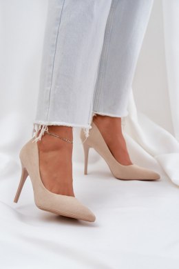 Szpilki Model Navinda LE113P Light Beige - Step in style Step in style