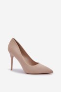 Szpilki Model Navinda LE113P Light Beige - Step in style Step in style Szpilki Model Navinda LE113P Light Beige - Step in style Step in style