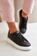 Trampki Model Nevelena JDJ-18 Black - Step in style Step in style Trampki Model Nevelena JDJ-18 Black - Step in style Step in style
