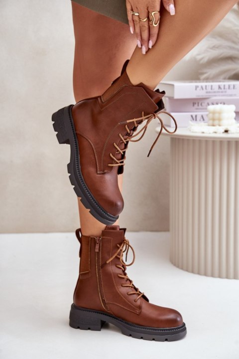 Workery Model Leairae RMR2221-24 Brown - Step in style Step in style Workery Model Leairae RMR2221-24 Brown - Step in style Step in style