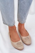 Baleriny Model Ainoria ZA58P Beige - Step in style Step in style