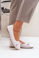 Baleriny Model Bianila CB130-8 Light Beige - Step in style Step in style Baleriny Model Bianila CB130-8 Light Beige - Step in style Step in style