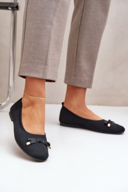 Baleriny Model Bianila CB130 Black - Step in style Step in style