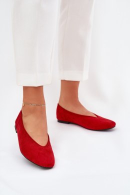 Baleriny Model Osallin QQ-202 Red - Step in style Step in style