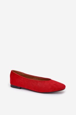 Baleriny Model Osallin QQ-202 Red - Step in style Step in style