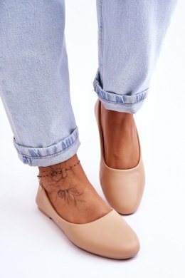 Baleriny Model Stacee 9BL02-1029 Beige - Step in style Step in style