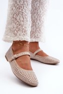 Baleriny Model Tinara T613P Beige - Step in style Step in style Baleriny Model Tinara T613P Beige - Step in style Step in style