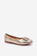 Baleriny Model Tulnelia ZA62P Gold - Step in style Step in style Baleriny Model Tulnelia ZA62P Gold - Step in style Step in style