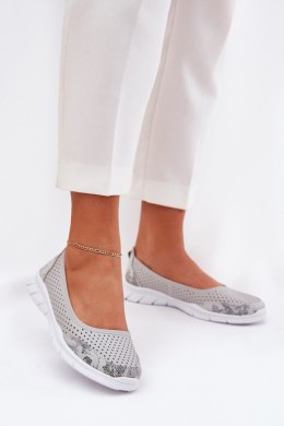 Baleriny Model Vinceza 95323 Grey - Step in style Step in style