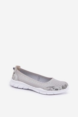 Baleriny Model Vinceza 95323 Grey - Step in style Step in style