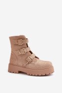 Botki Model Ciascia HB-277 Beige - Step in style Step in style Botki Model Ciascia HB-277 Beige - Step in style Step in style