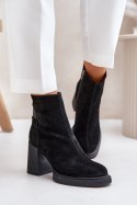 Botki Model DA CR42-106 Black - Step in style Step in style Botki Model DA CR42-106 Black - Step in style Step in style