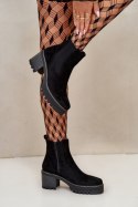 Botki Model Irissinae KE217 Black - Step in style Step in style Botki Model Irissinae KE217 Black - Step in style Step in style