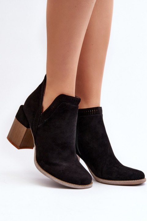 Botki Model Jolnima A5729 Black - Step in style Step in style Botki Model Jolnima A5729 Black - Step in style Step in style