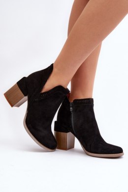 Botki Model Jolnima A5729 Black - Step in style Step in style
