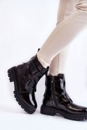 Botki Model LA.FI 250007B-LA Black - Step in style Step in style Botki Model LA.FI 250007B-LA Black - Step in style Step in style