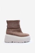 Botki Model Zazoo 3424 Beige - Step in style Step in style
