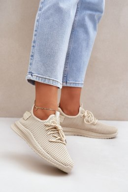 Buty Sportowe Model Harice NB726 Beige - Step in style Step in style